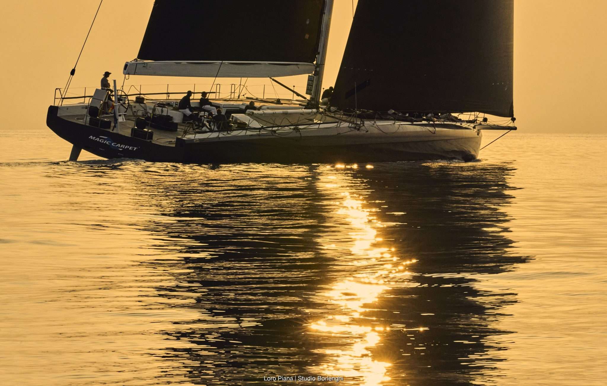 Magic Carpet E al tramonto